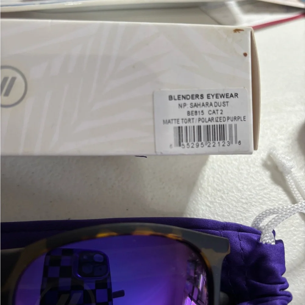 Blenders Eyeware Sahara Dust Matte Tortoise Polarized Sunglasses - Picture 3 of 6